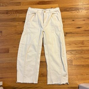 We The Free White Jeans